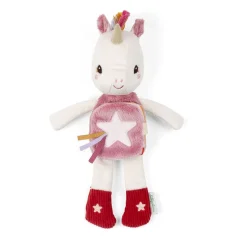 Peluche phosphorescente avec livre en tissu lena