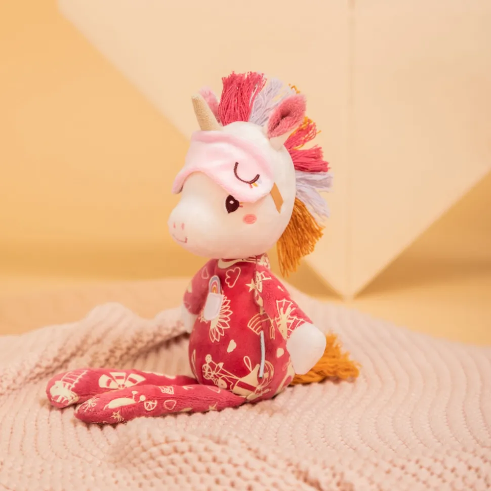 Peluche phosphorescente lena ami de la nuit