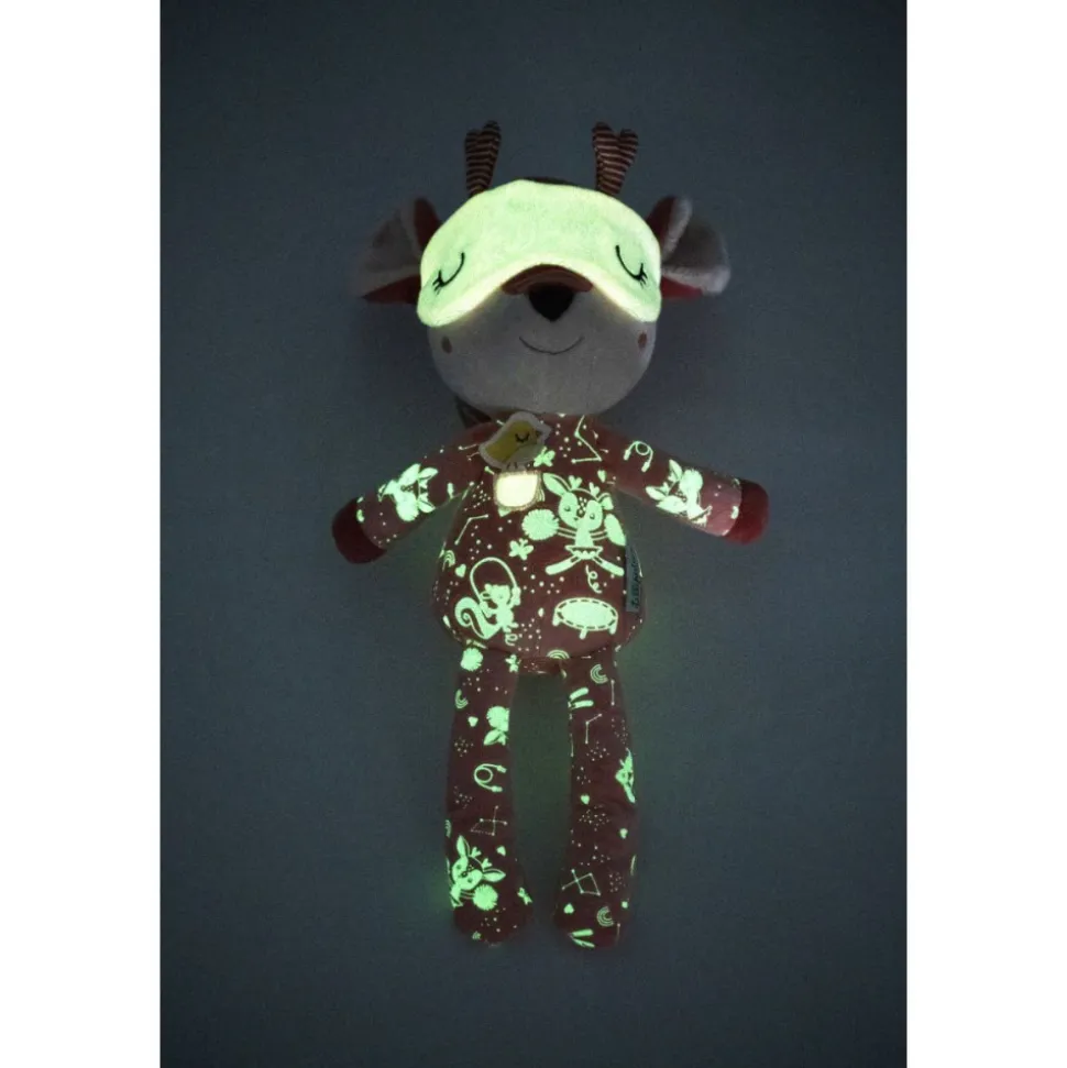 Peluche phosphorescente stella ami de la nuit