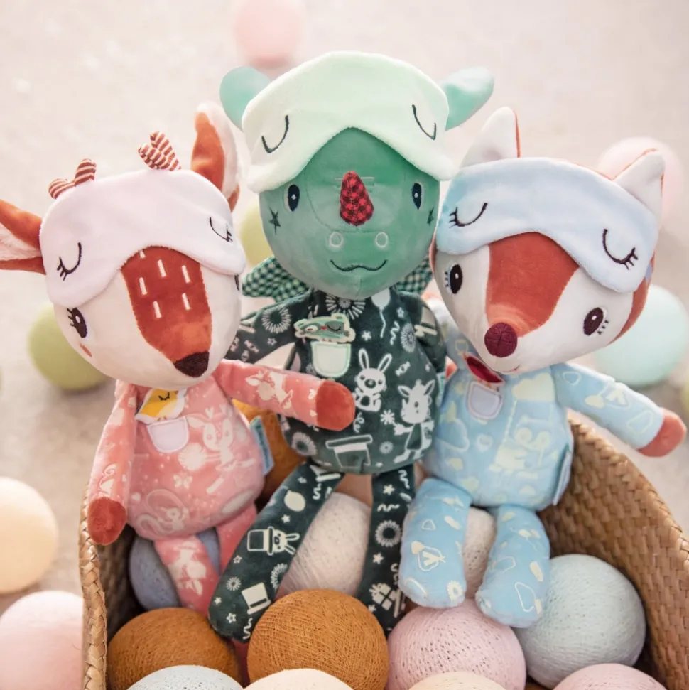 Peluche phosphorescente stella ami de la nuit