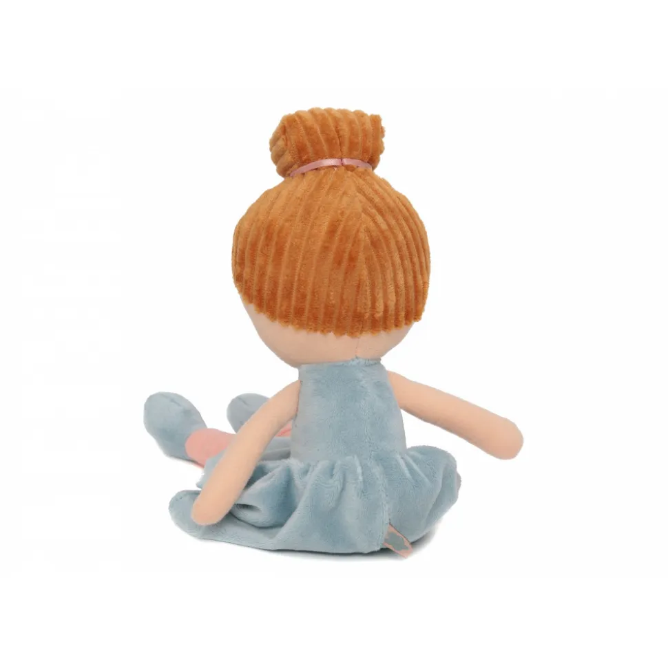 Peluche poupée rose