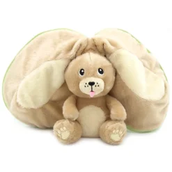 Peluche réversible flipetz chien et pomme