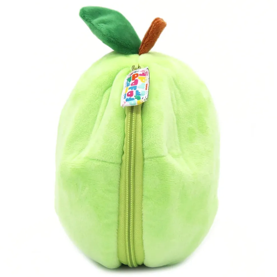 Peluche réversible flipetz chien et pomme