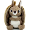 Peluche réversible flipetz écureuil & gland