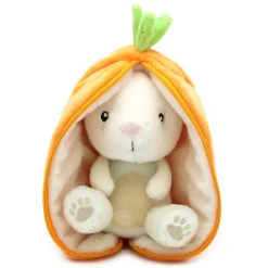 Peluche réversible flipetz lapin et carotte