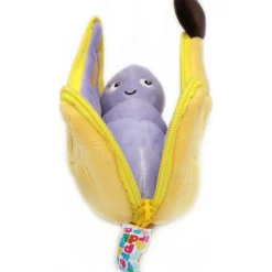 Peluche réversible flipetz papillon et banane
