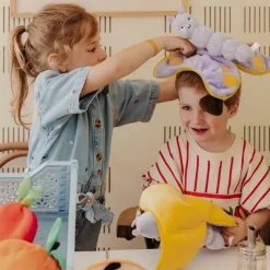 Peluche réversible flipetz papillon et banane