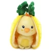 Peluche réversible flipetz poussin et ananas