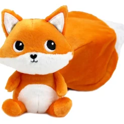 Peluche réversible flipetz renard & figue