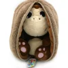Peluche réversible flipetz singe et noix de coco