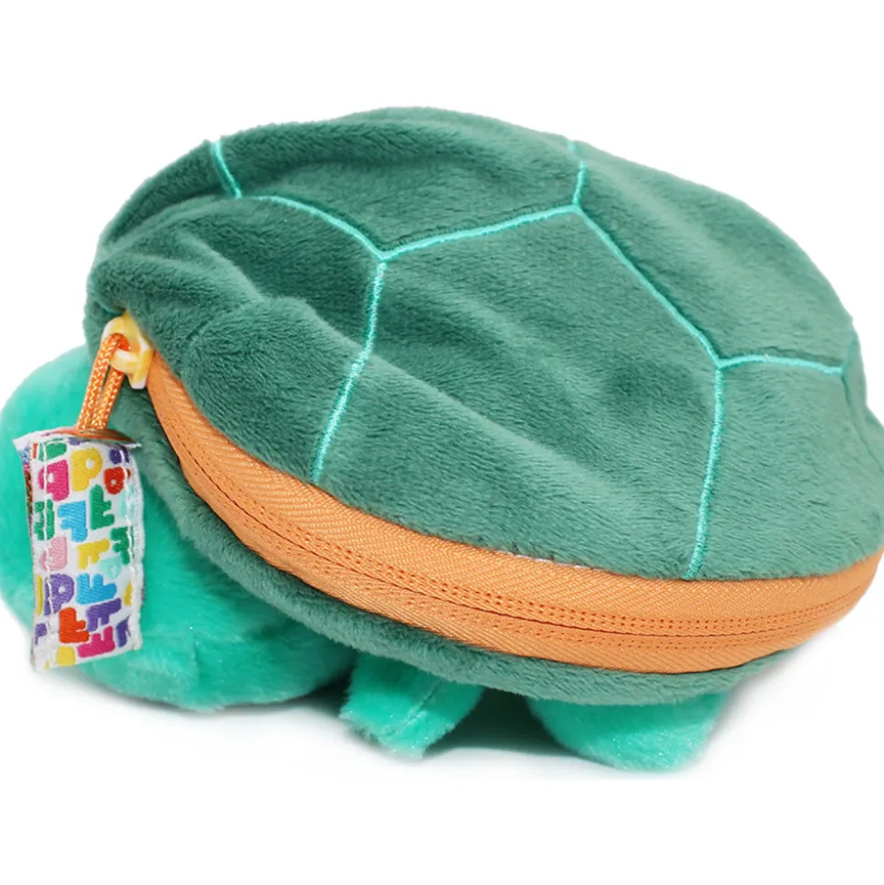 Peluche réversible flipetz tortue et pêche