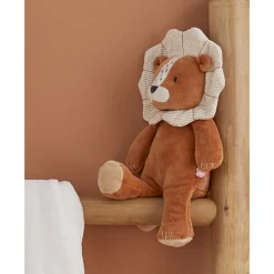 Peluche small babou en veloudoux caramel
