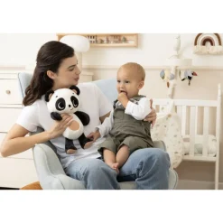 Peluche snuggly buddy panda black&white