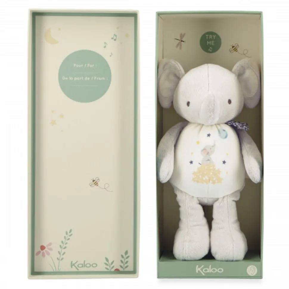 Peluche sonore elephant
