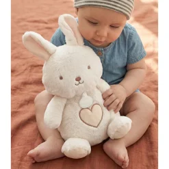 Peluche sonore et lumineuse respi'rêves lapin
