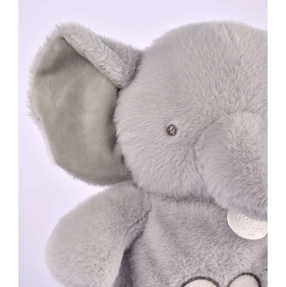 Peluche sonore et lumineuse respi'rêves elephant