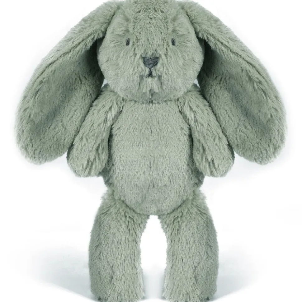 Peluche ultra douce lapin 36 cm - sauge