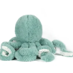 Peluche ultra douce poulpe 38 cm - bleu céladon
