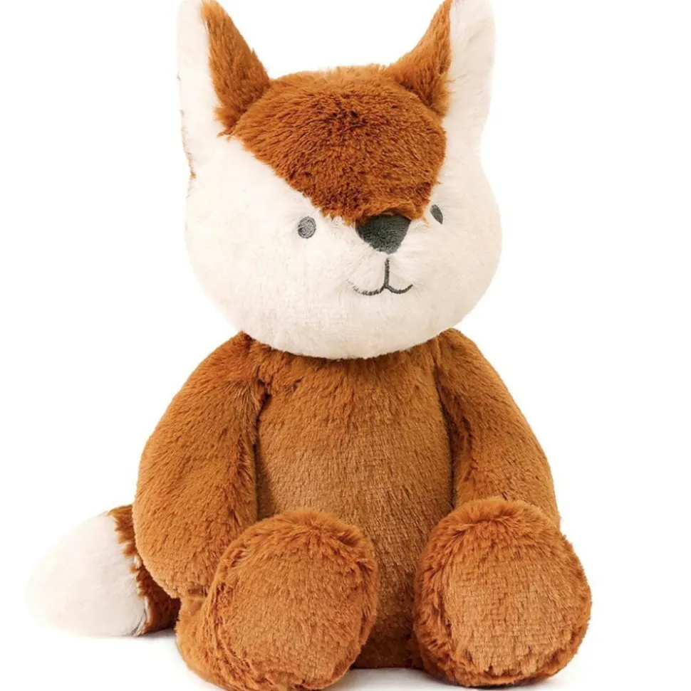 Peluche ultra douce renard 40 cm -cuivré