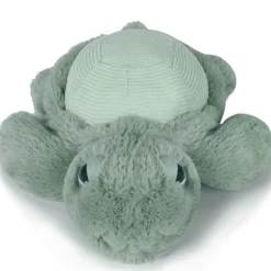Peluche ultra douce tortue 33 cm - sauge