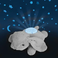 Peluche veilleuse bébé projection plafond lapin dream buddies