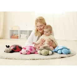 Peluche veilleuse bébé projection plafond twilight tortue bleue