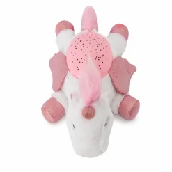Peluche veilleuse bébé projection plafond twilight buddies licorne