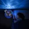 Peluche veilleuse bébé projection phoque aqua dream