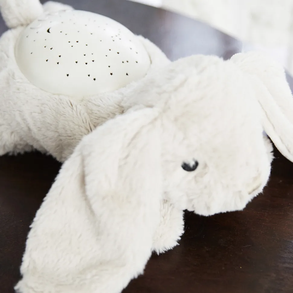 Peluche veilleuse bébé projection plafond twilight buddies lapin