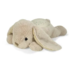 Peluche veilleuse bébé projection plafond twilight buddies lapin