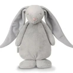 Peluche veilleuse lapin gris
