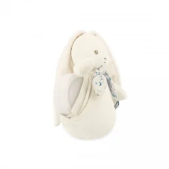 Peluche veilleuse nomade lapin crème