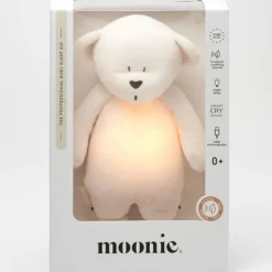 Peluche veilleuse ours crème