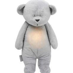 Peluche veilleuse ours gris