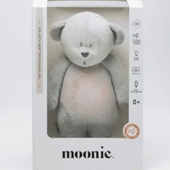 Peluche veilleuse ours gris