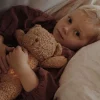 Peluche veilleuse ourson nature bio cappuccino