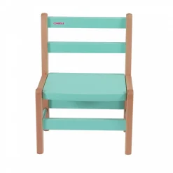 Petite chaise basse enfant louise hybride vert mint