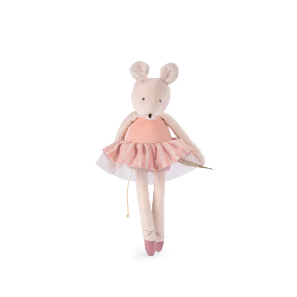 Petite peluche la petite école de danse - souris rose