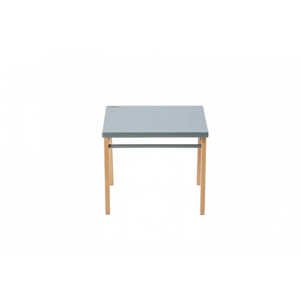 Petite table enfant gabriel hybride bleu gris