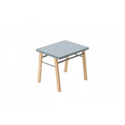 Petite table enfant gabriel hybride bleu gris
