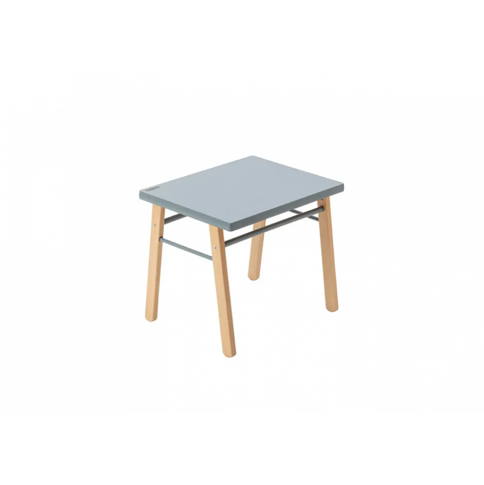 Petite table enfant gabriel hybride bleu gris