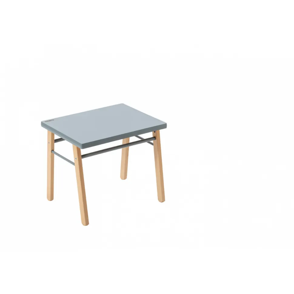 Petite table enfant gabriel hybride bleu gris