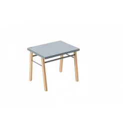 Petite table enfant gabriel hybride bleu gris
