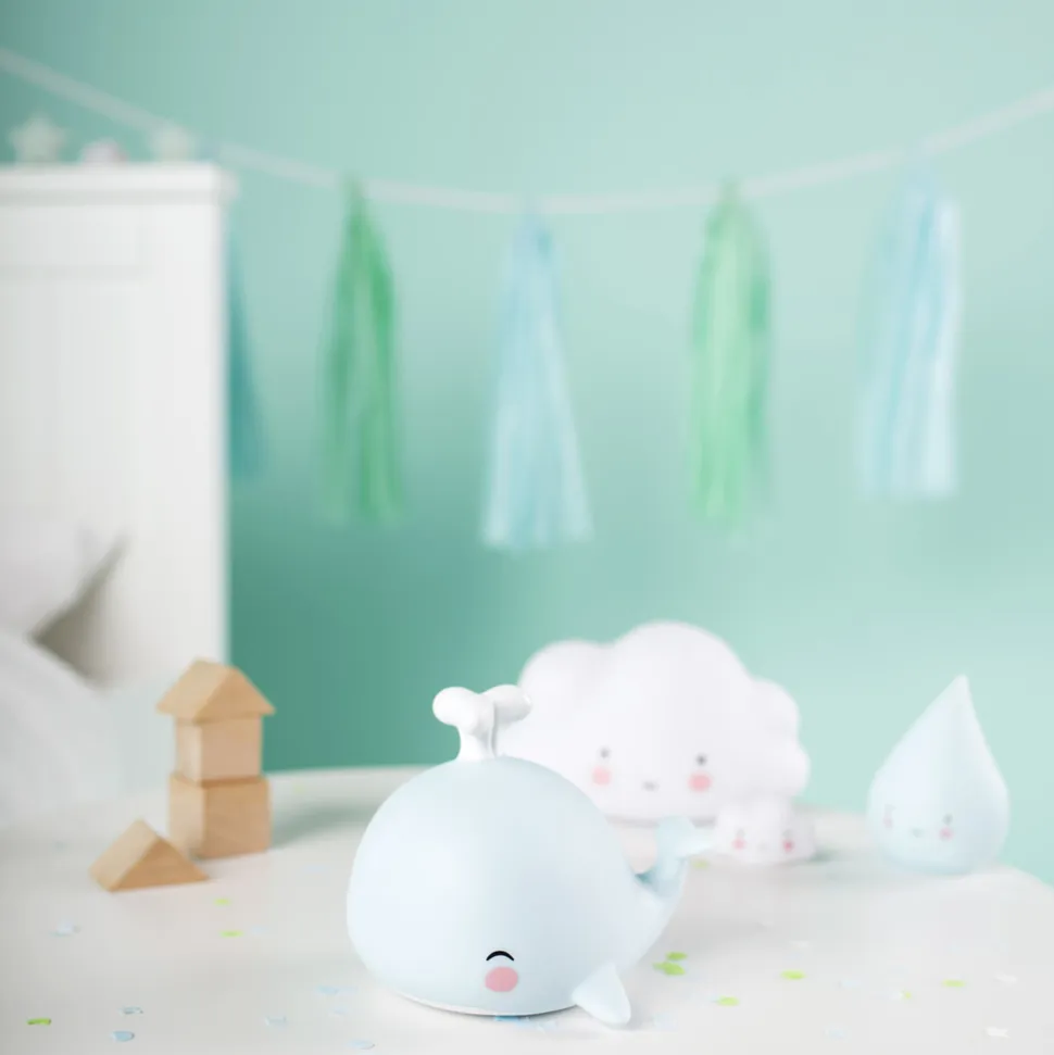 Petite veilleuse baleine