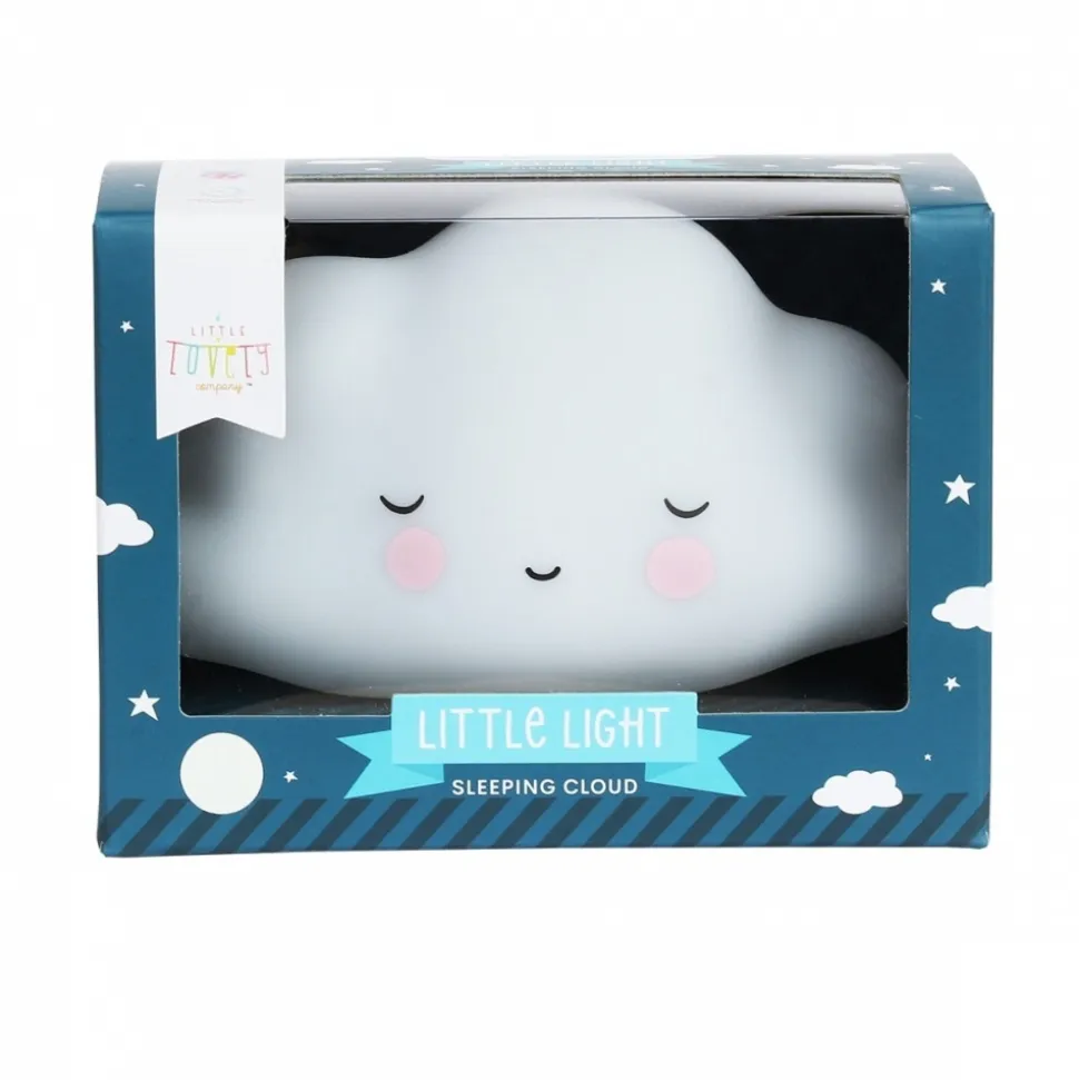 Petite veilleuse nuage blanc endormi