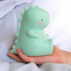 Petite veilleuse t-rex vert
