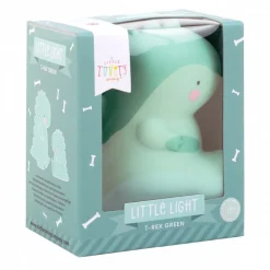 Petite veilleuse t-rex vert