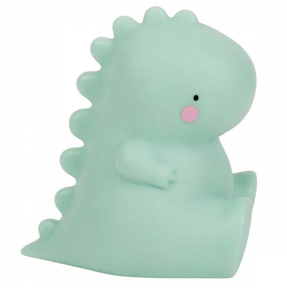 Petite veilleuse t-rex vert