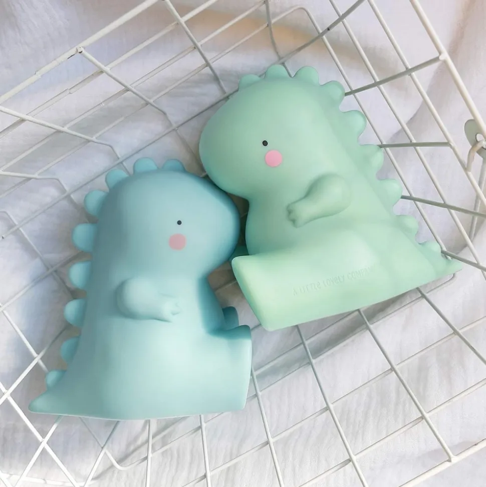 Petite veilleuse t-rex vert