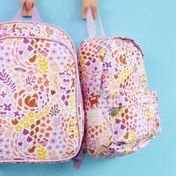 Petit sac à dos fleurs du jardin